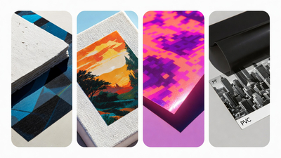 🖨️ 不同材質的印刷效果差異圖片