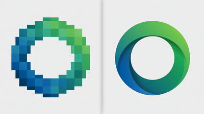 🖨️ 印刷小知識：向量圖與點陣圖圖片